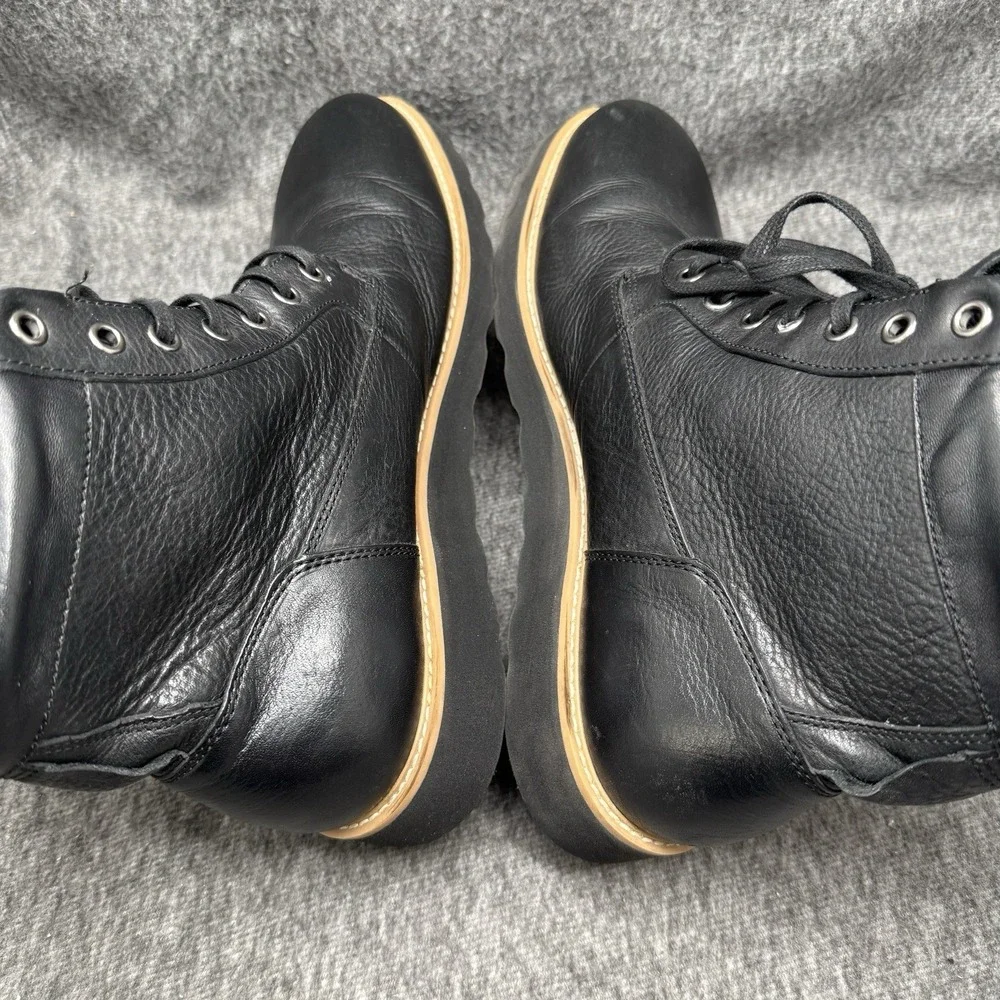 Cole Haan Nantucket Rugged Boot C28267 Mens Size 13 Black Leather Zerogrand Used